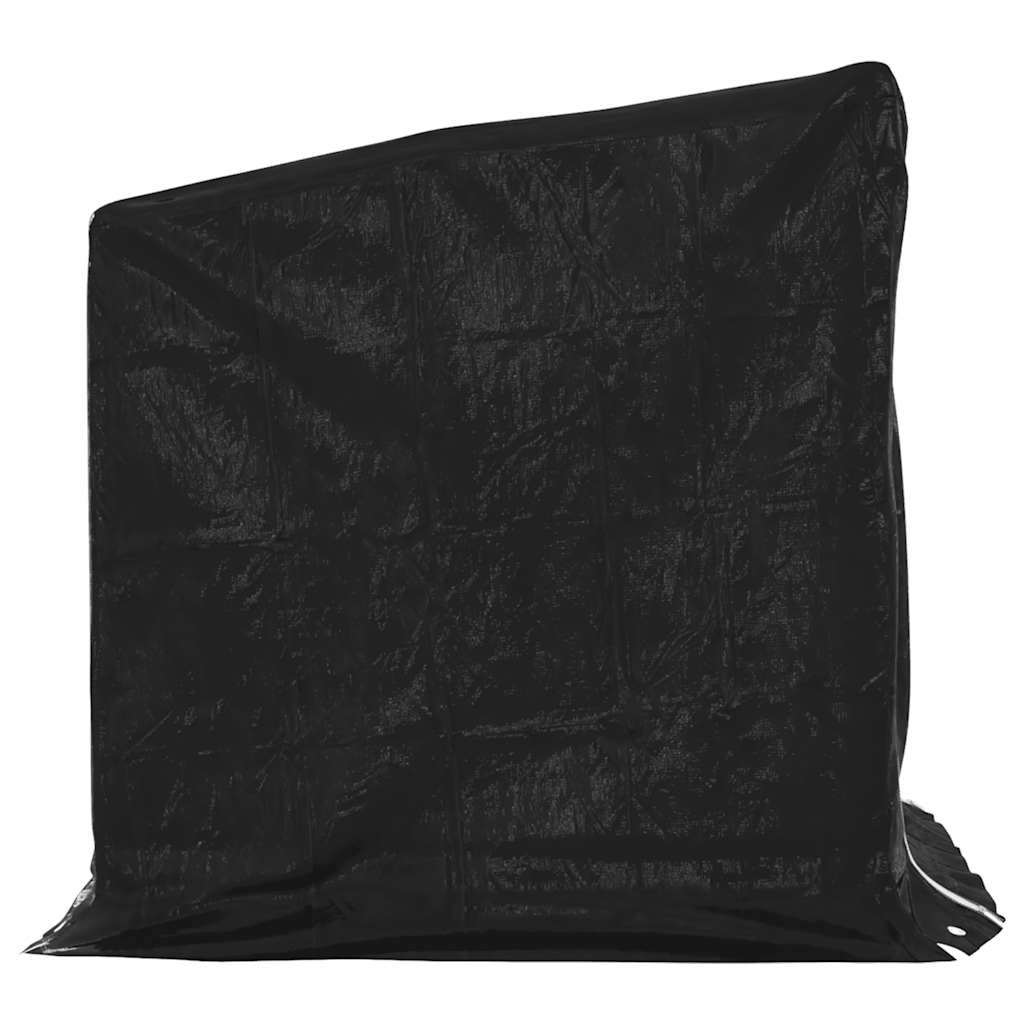 Stalak za drva za ogrjev s kišnom navlakom 101x61x110,5 cm