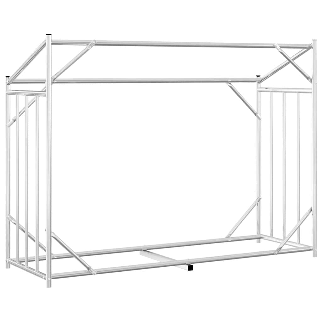 Stalak za drva za ogrjev s kišnom navlakom 151x60,5x110,5 cm