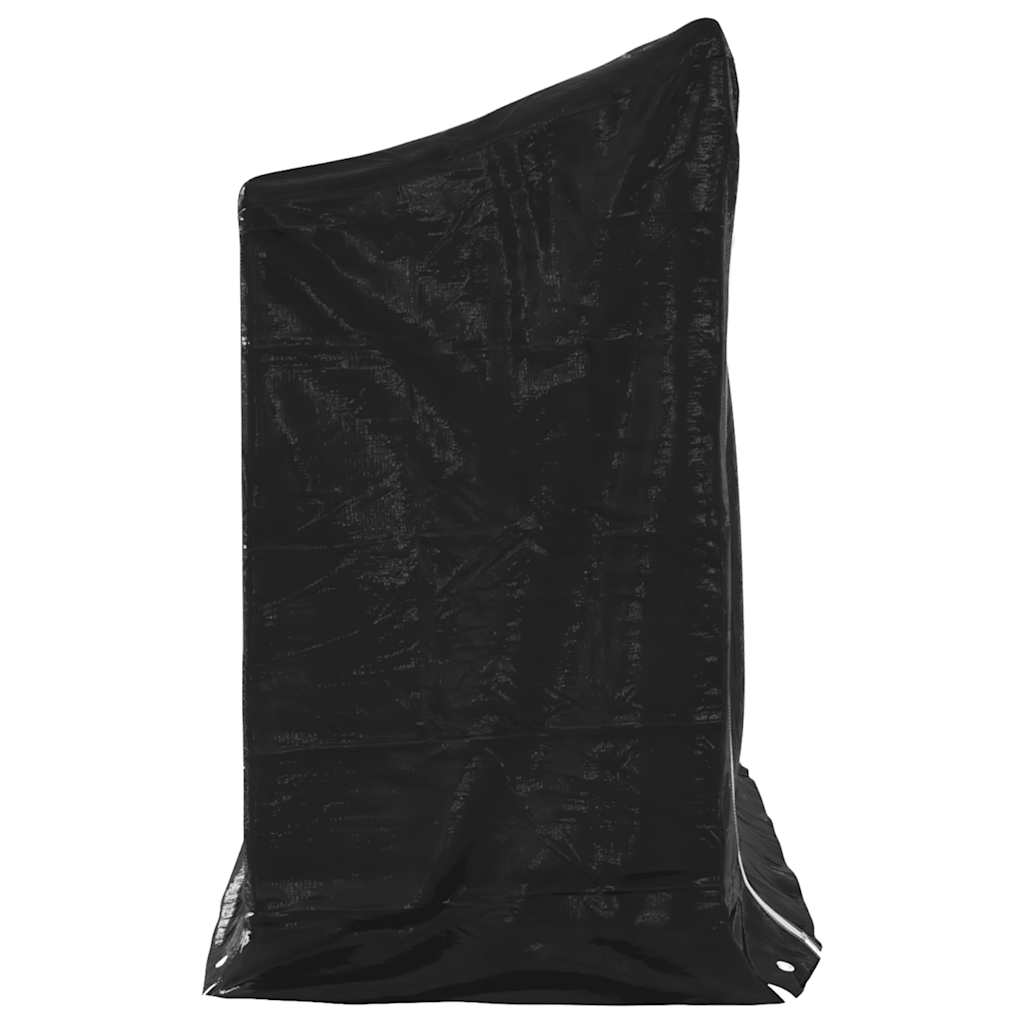 Stalak za drva za ogrjev s kišnom navlakom 151x60,5x110,5 cm