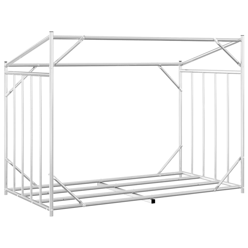 Stalak za drva za ogrjev s kišnom navlakom 151x80,5x110,5 cm