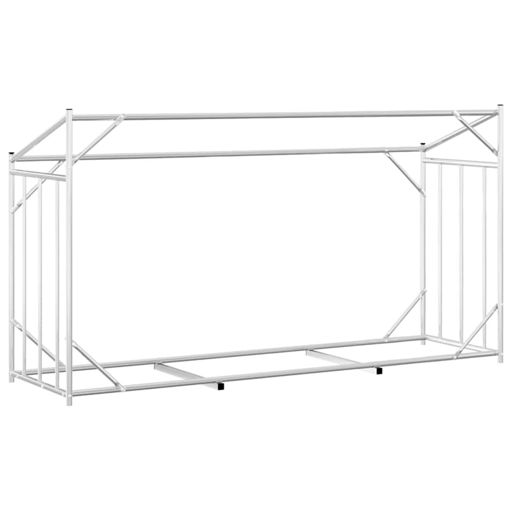 Stalak za drva za ogrjev s kišnom navlakom 200,5x60,5x110,5 cm