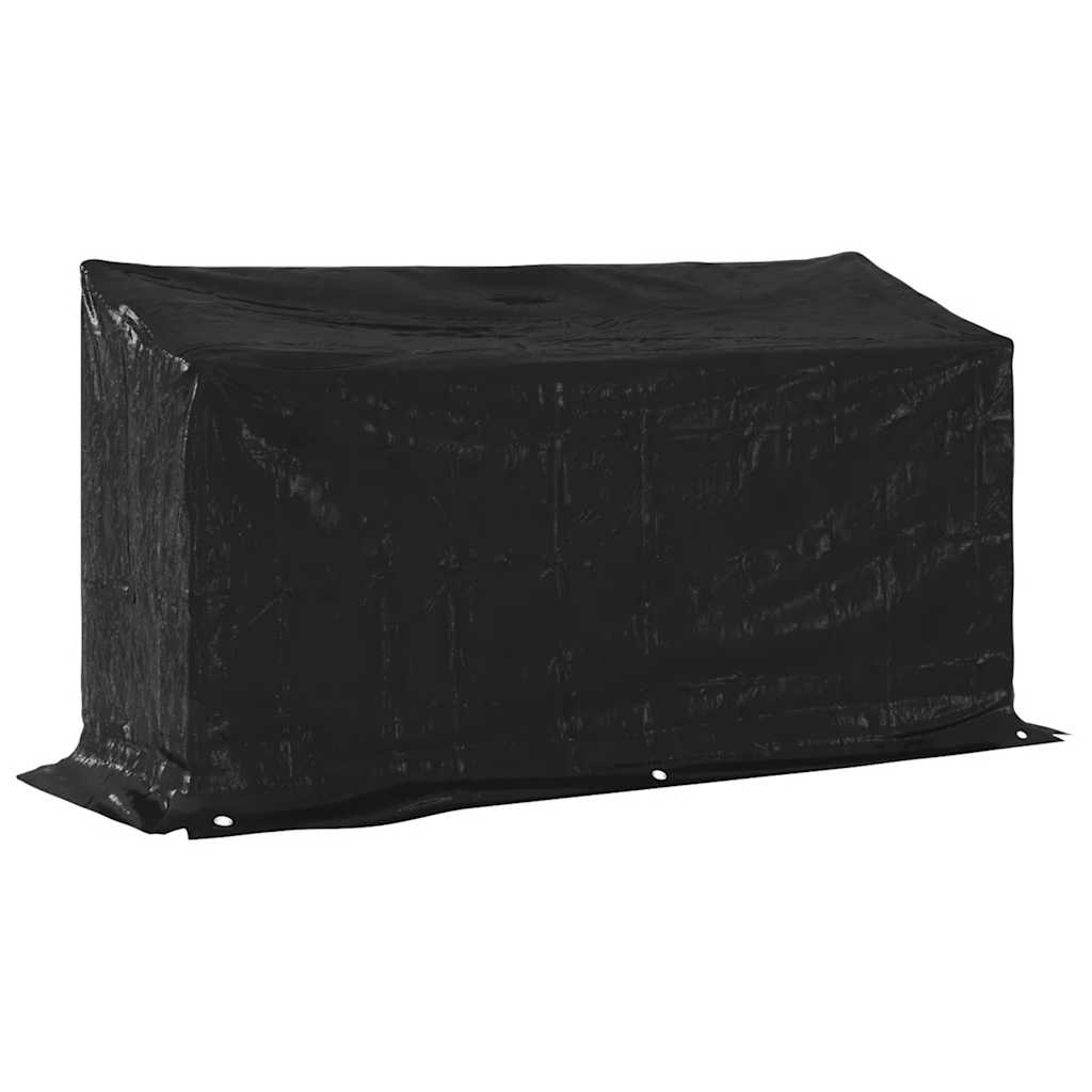 Stalak za drva za ogrjev s kišnom navlakom 200,5x60,5x110,5 cm