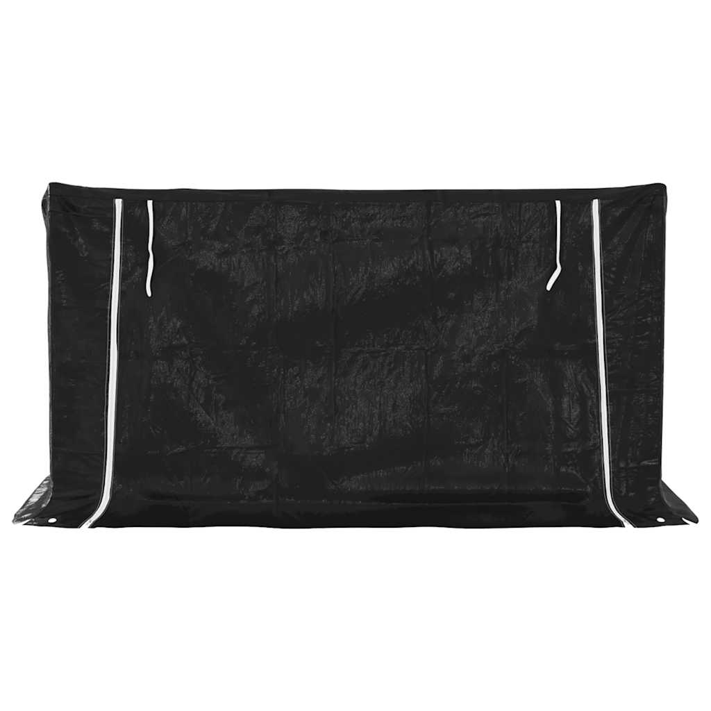 Stalak za drva za ogrjev s kišnom navlakom 200,5x100,5x110,5 cm