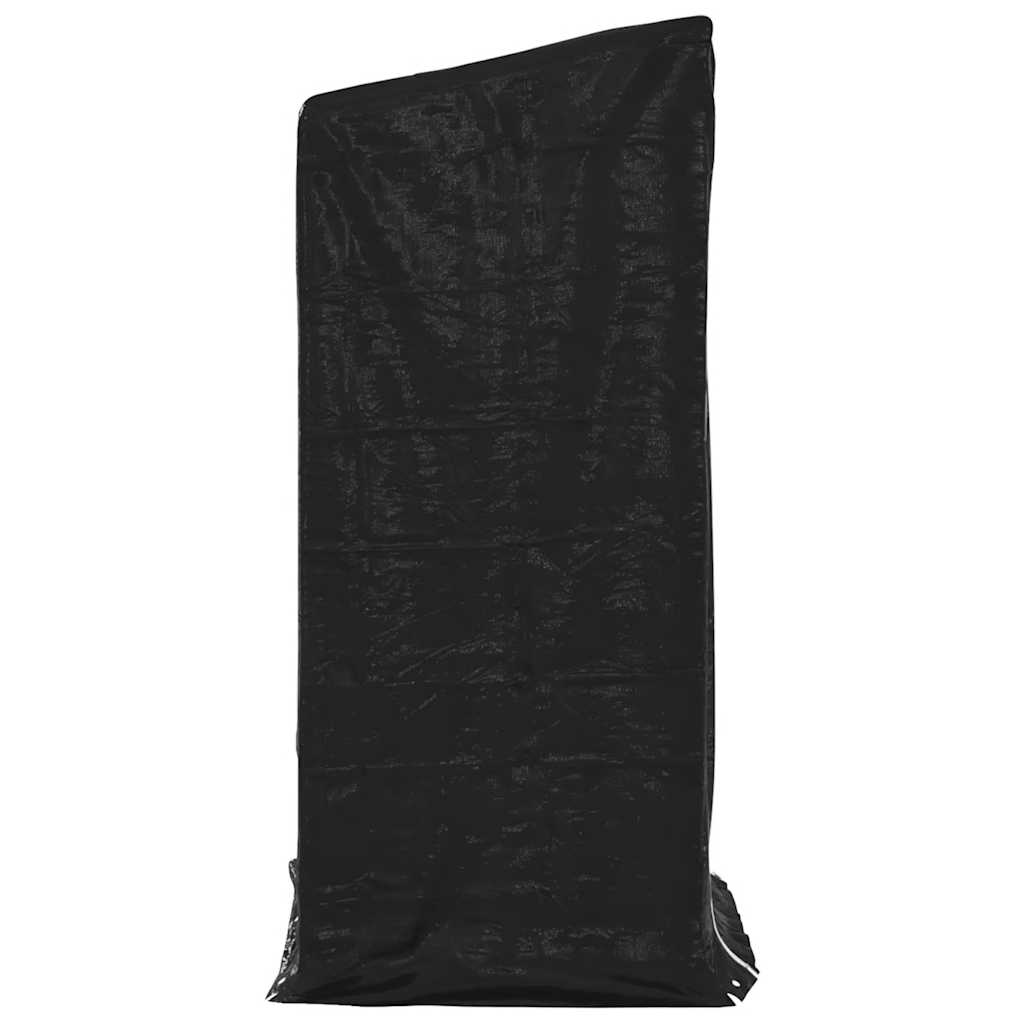 Stalak za drva za ogrjev s kišnom navlakom 100x80x200 cm