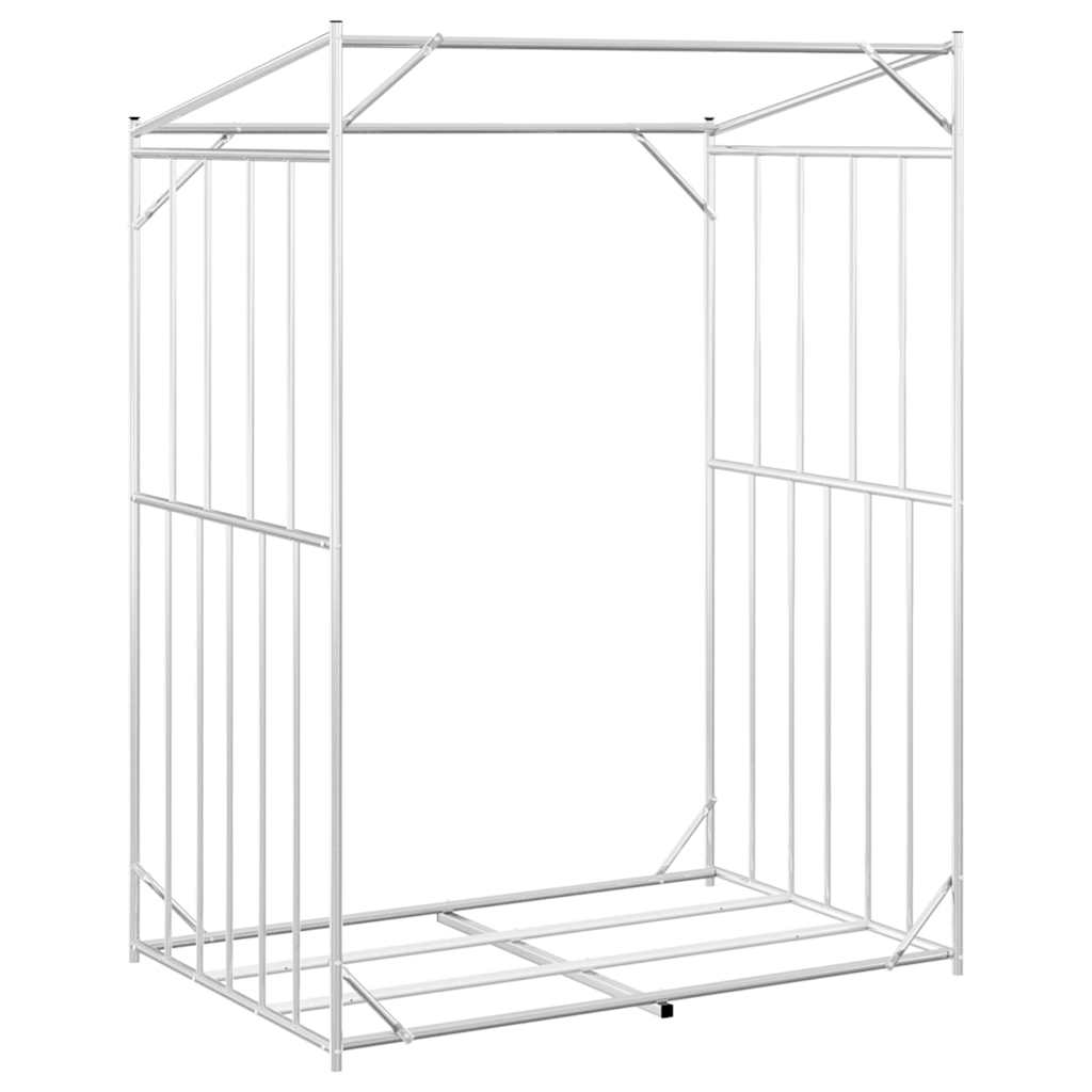 Stalak za drva za ogrjev s kišnom navlakom 150x100x200 cm
