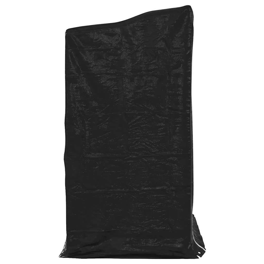 Stalak za drva za ogrjev s kišnom navlakom 150x100x200 cm