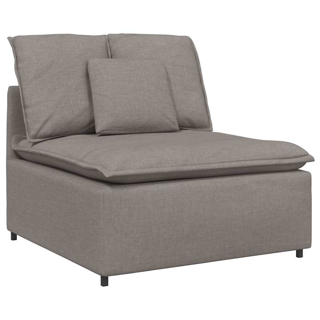 Modularni kauč s jastucima, taupe 100 cm