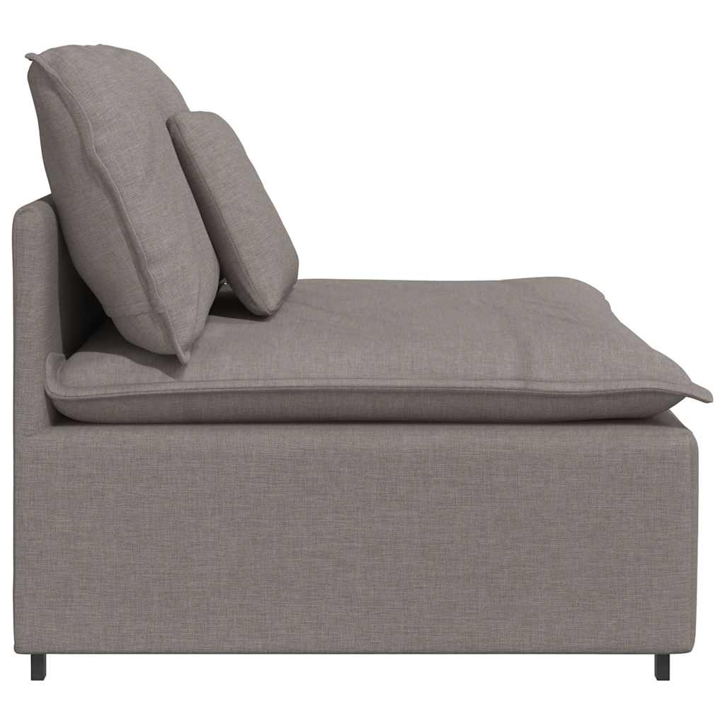 Modularni kauč s jastucima, taupe 100 cm