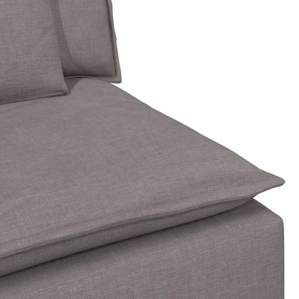 Modularni kauč s jastucima, taupe 100 cm