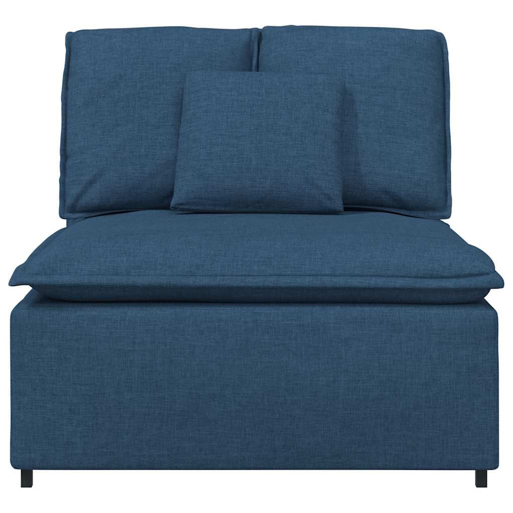 Modularna sofa s jastucima plava 100 cm