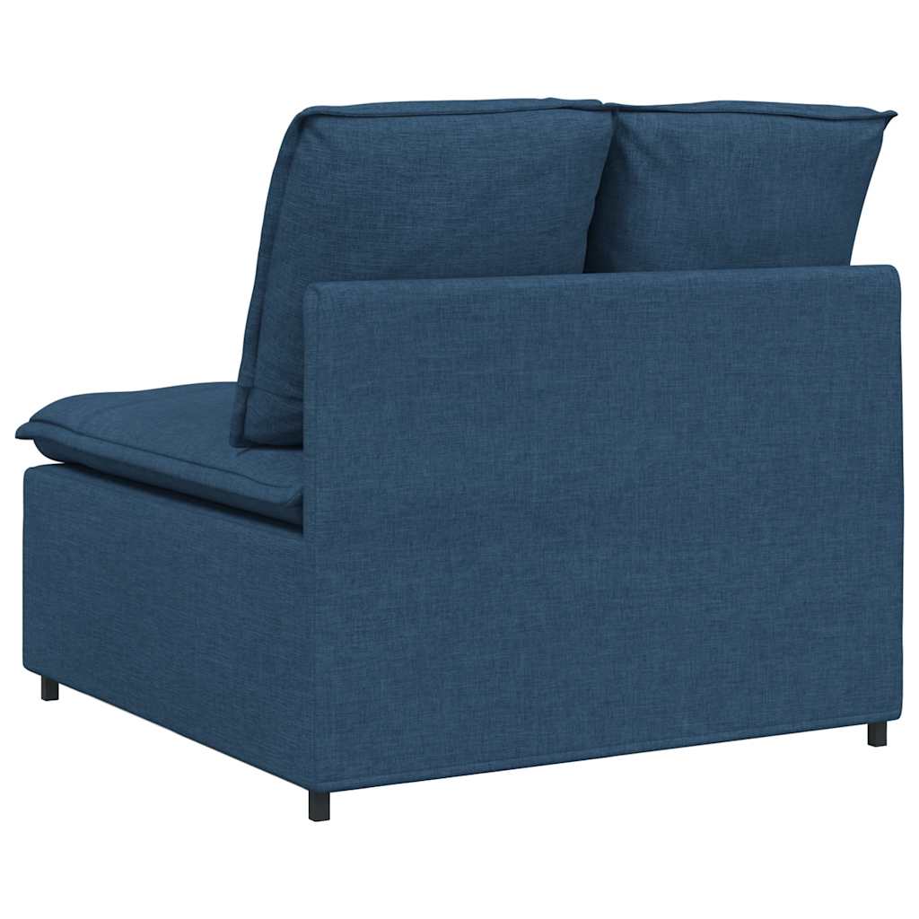 Modularna sofa s jastucima plava 100 cm