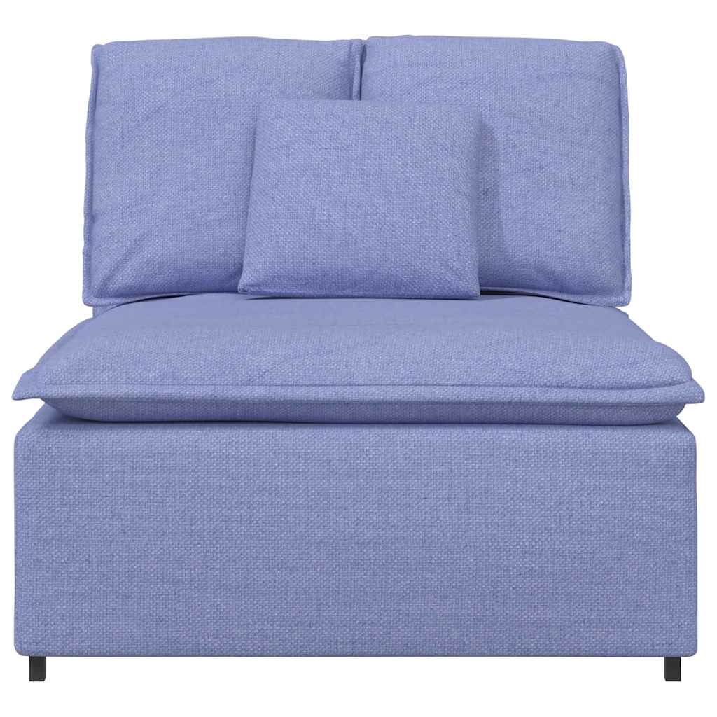 Modularna sofa s jastucima, traperice plave boje, 100 cm