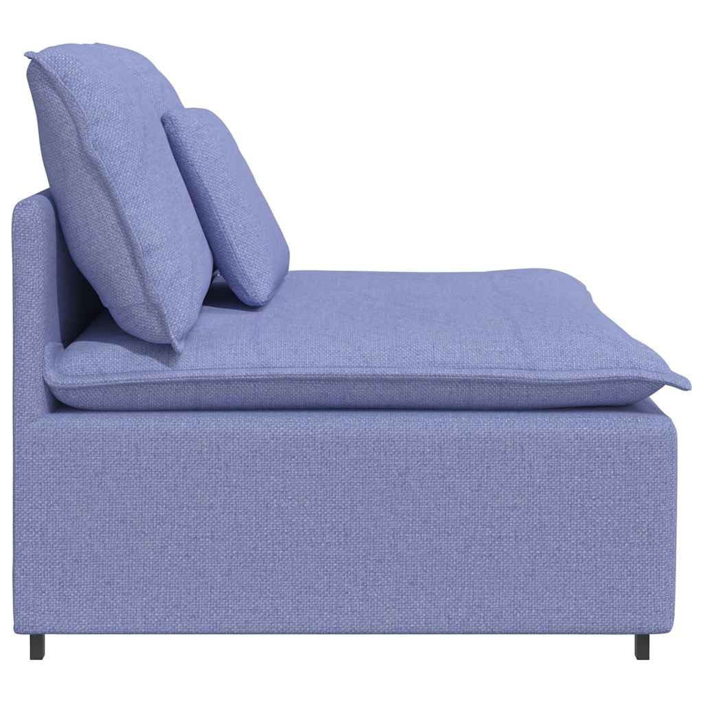 Modularna sofa s jastucima, traperice plave boje, 100 cm