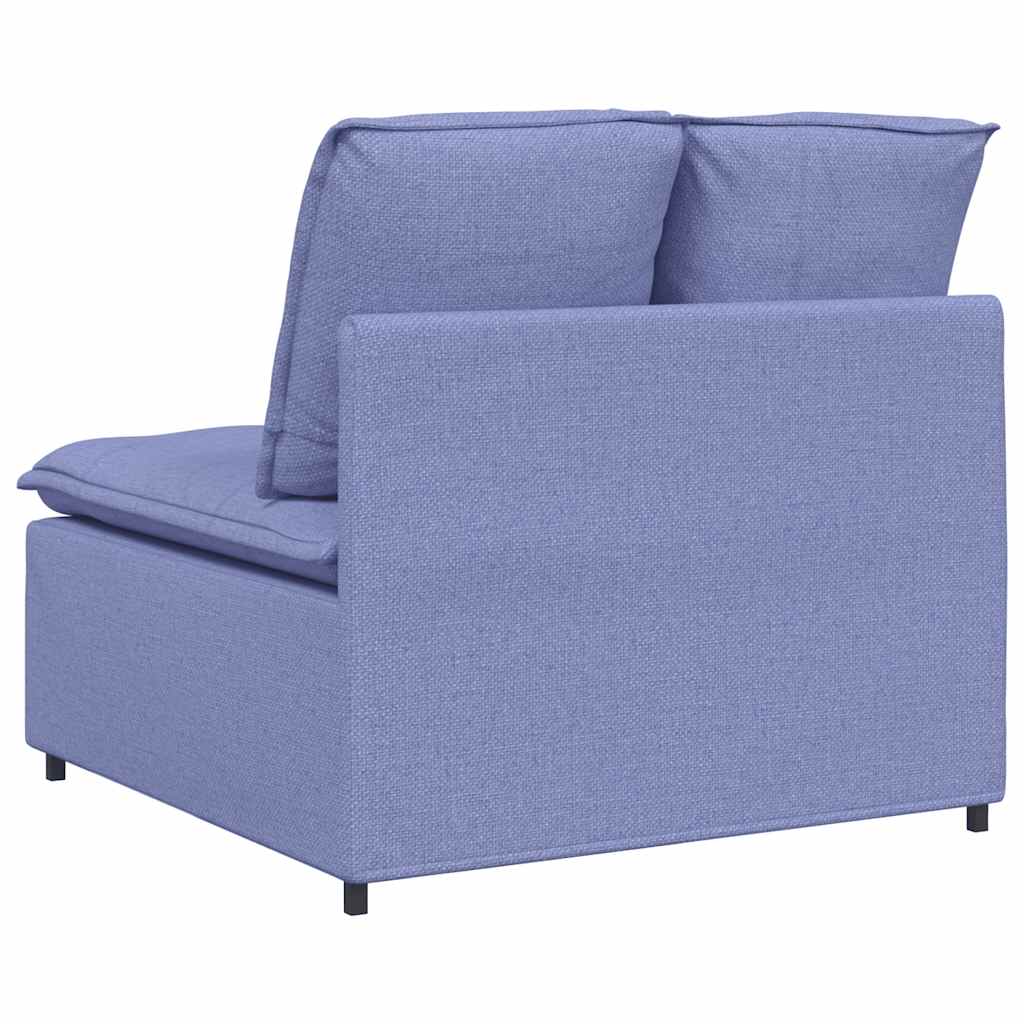 Modularna sofa s jastucima, traperice plave boje, 100 cm