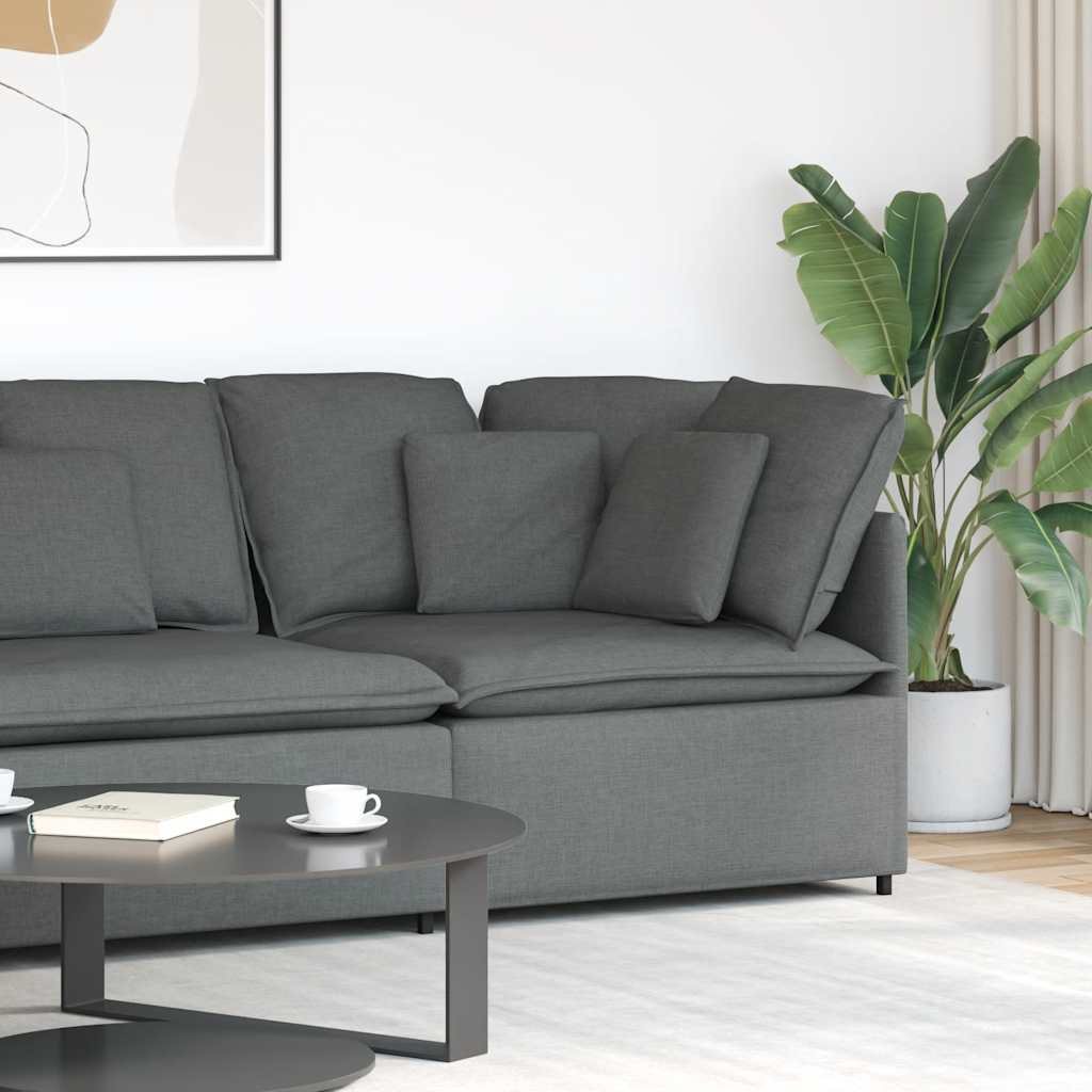 Modularna sofa Kutni modul s jastucima tamno siva 100 cm