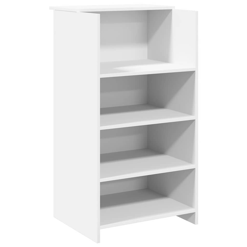 Recepcijski stol Bijeli 55x50x103,5 cm Inženirsko drvo