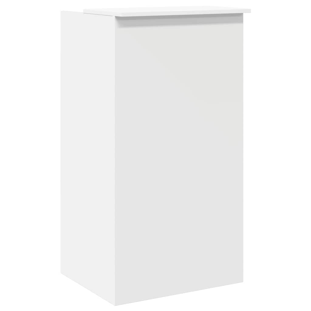 Recepcijski stol Bijeli 55x50x103,5 cm Inženirsko drvo
