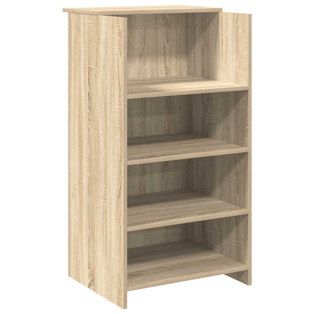 Recepcijski stol Sonoma hrast 55x50x103,5 cm Konstruirano drvo