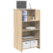 Recepcijski stol Sonoma hrast 55x50x103,5 cm Konstruirano drvo