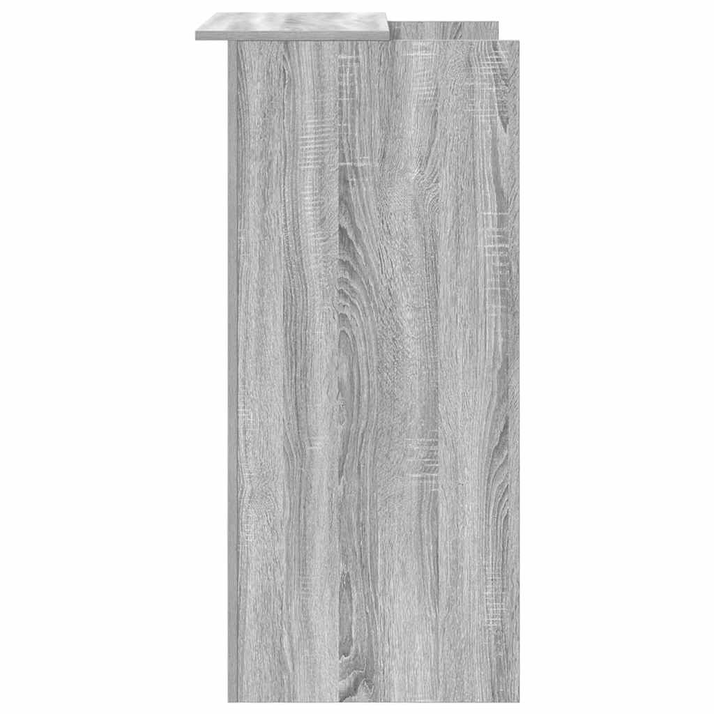 Recepcijski stol sivi Sonoma 55x50x103,5 cm izrađeno drvo