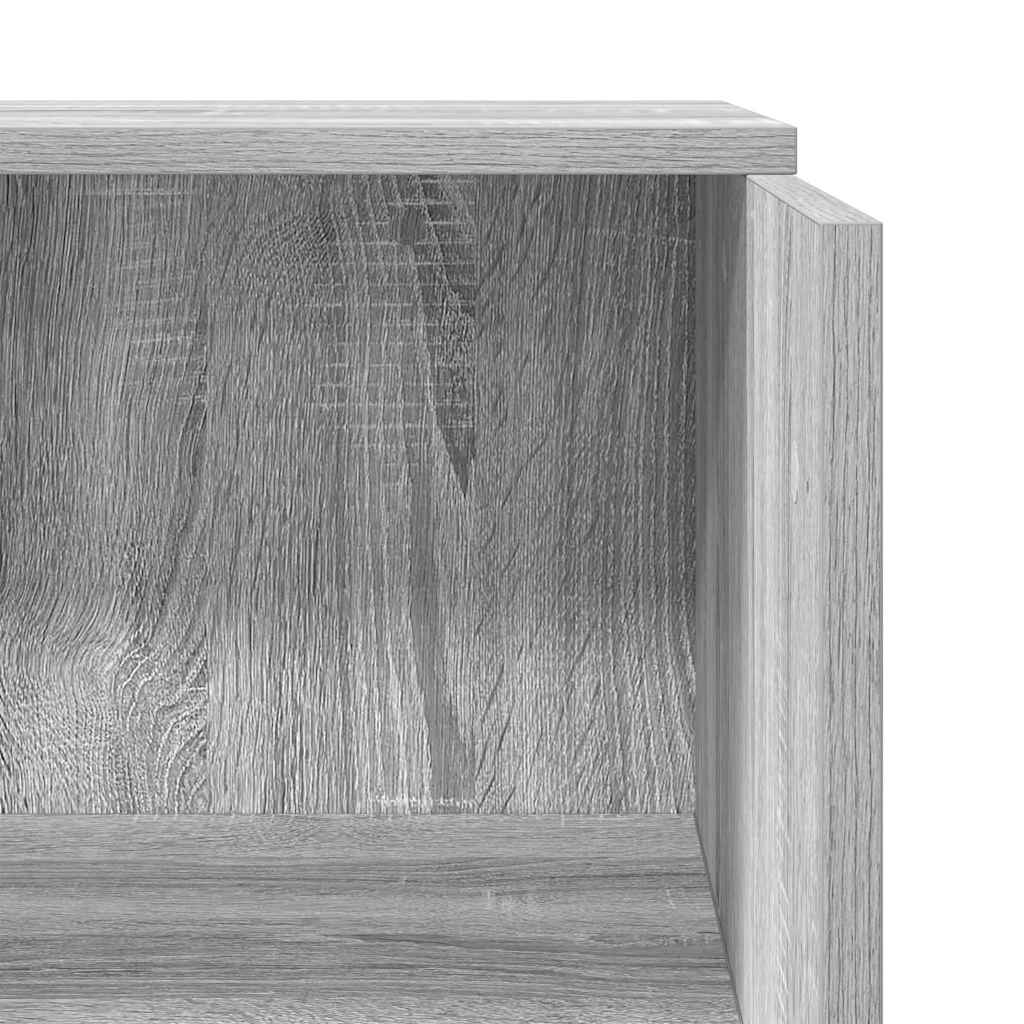 Recepcijski stol sivi Sonoma 55x50x103,5 cm izrađeno drvo