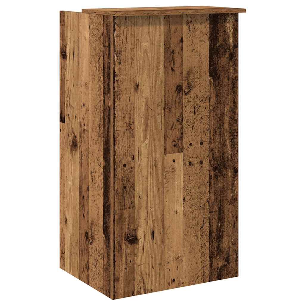 Recepcijski stol staro drvo 55x50x103,5 cm konstruirano drvo