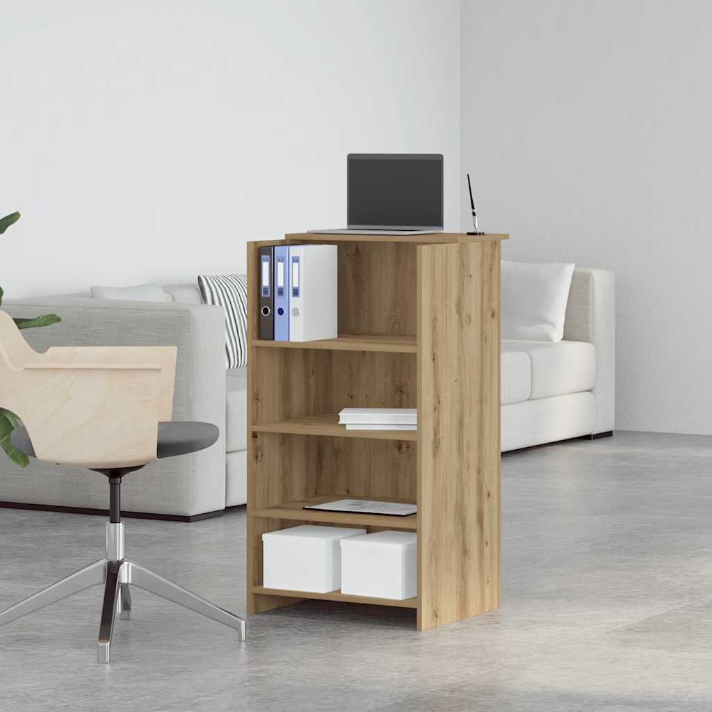 Recepcijski stol Artisan hrast 55x50x103,5 cm izrađeno drvo