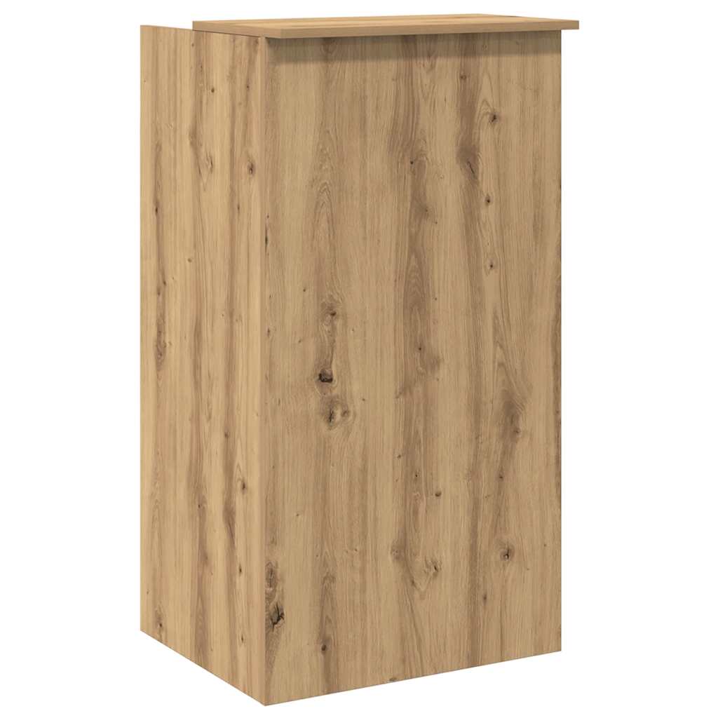 Recepcijski stol Artisan hrast 55x50x103,5 cm izrađeno drvo
