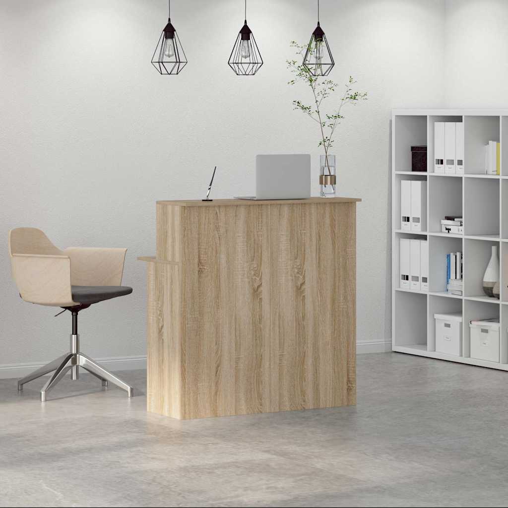 Recepcijski stol Sonoma hrast 100x50x103,5 cm Konstruirano drvo