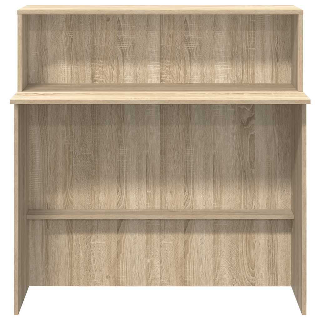 Recepcijski stol Sonoma hrast 100x50x103,5 cm Konstruirano drvo