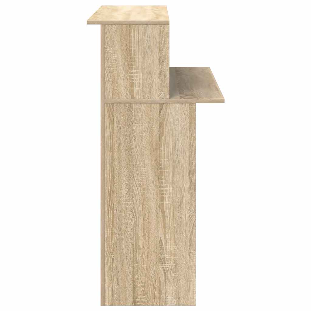 Recepcijski stol Sonoma hrast 100x50x103,5 cm Konstruirano drvo