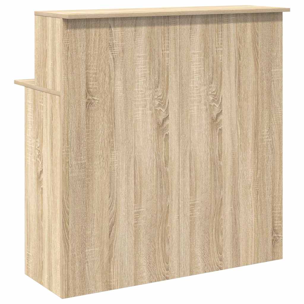 Recepcijski stol Sonoma hrast 100x50x103,5 cm Konstruirano drvo
