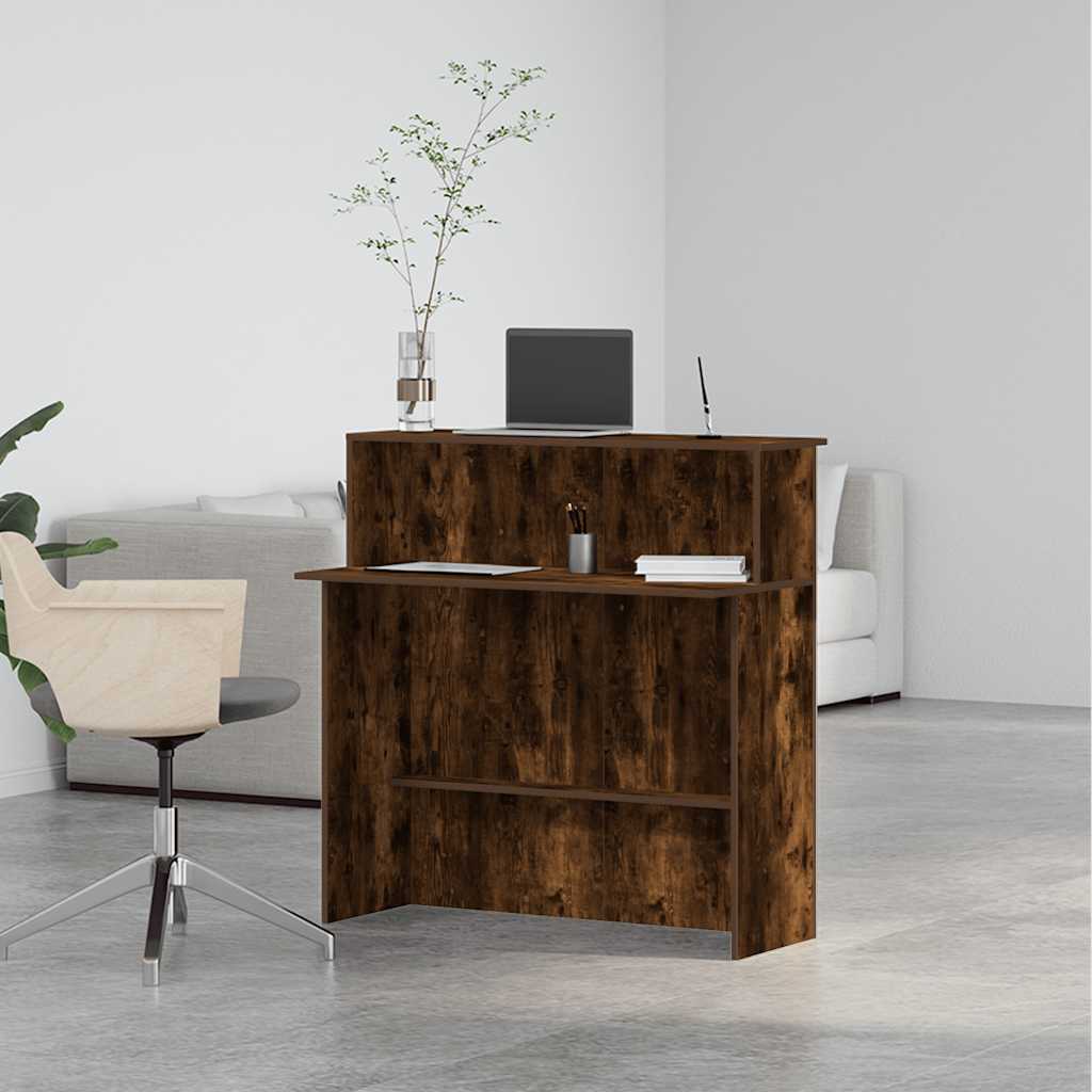 Recepcijski stol 100x50x103,5 cm od konstruiranog drva
