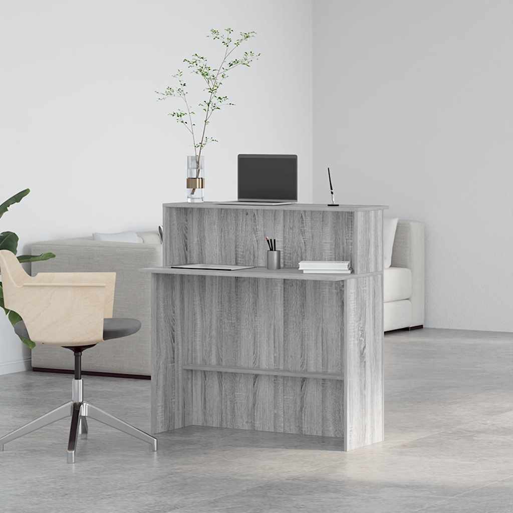 Recepcijski stol 100x50x103,5 cm od konstruiranog drva
