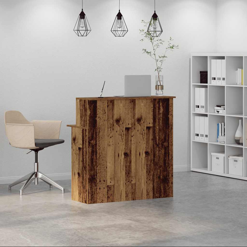 Recepcijski stol 100x50x103,5 cm od konstruiranog drva