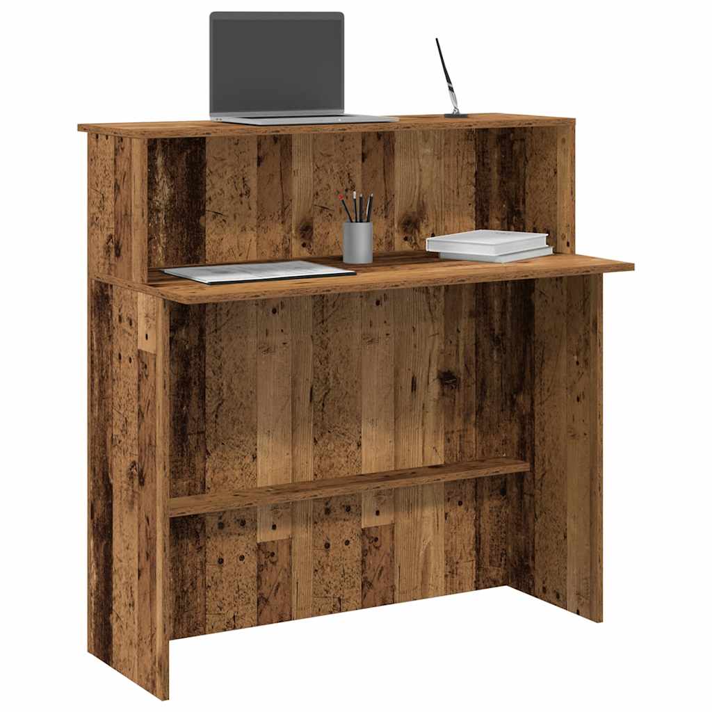 Recepcijski stol 100x50x103,5 cm od konstruiranog drva