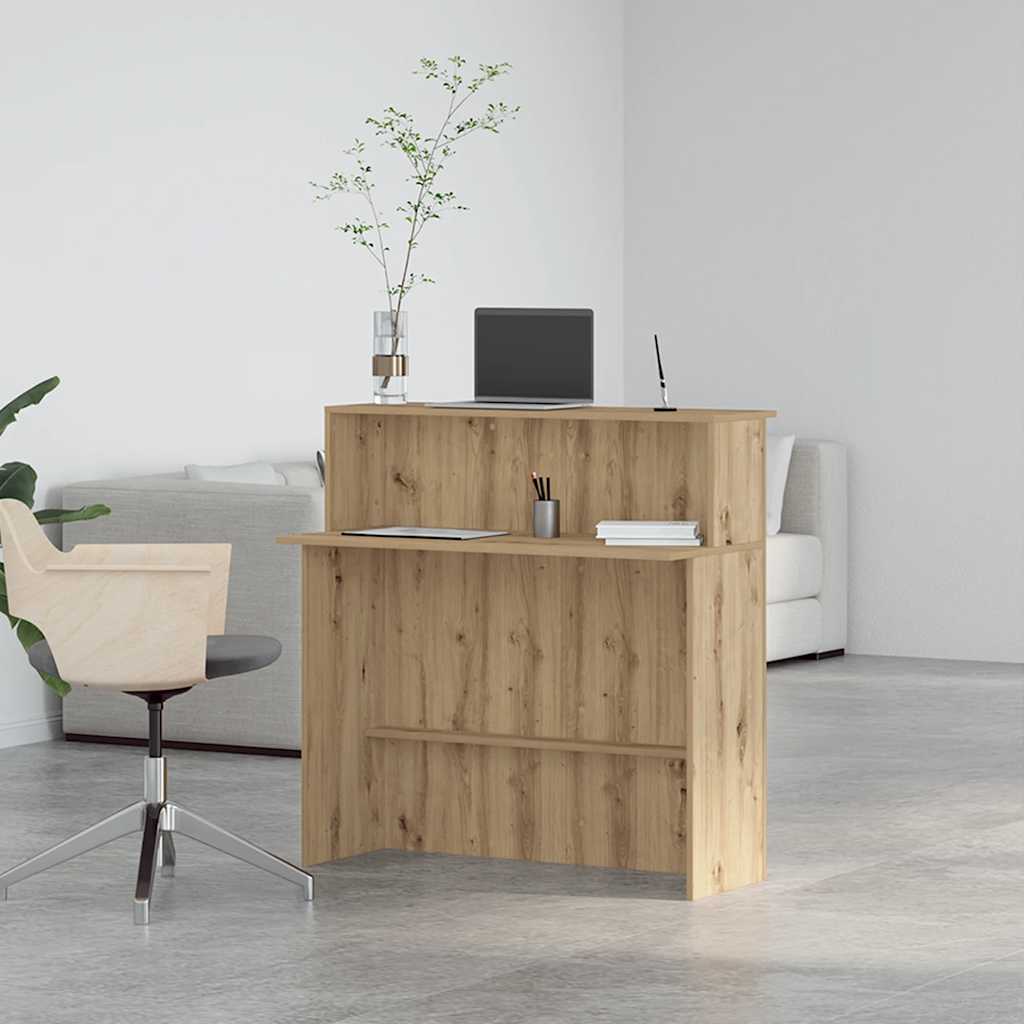 Recepcijski stol 100x50x103,5 cm konstruiranog drva