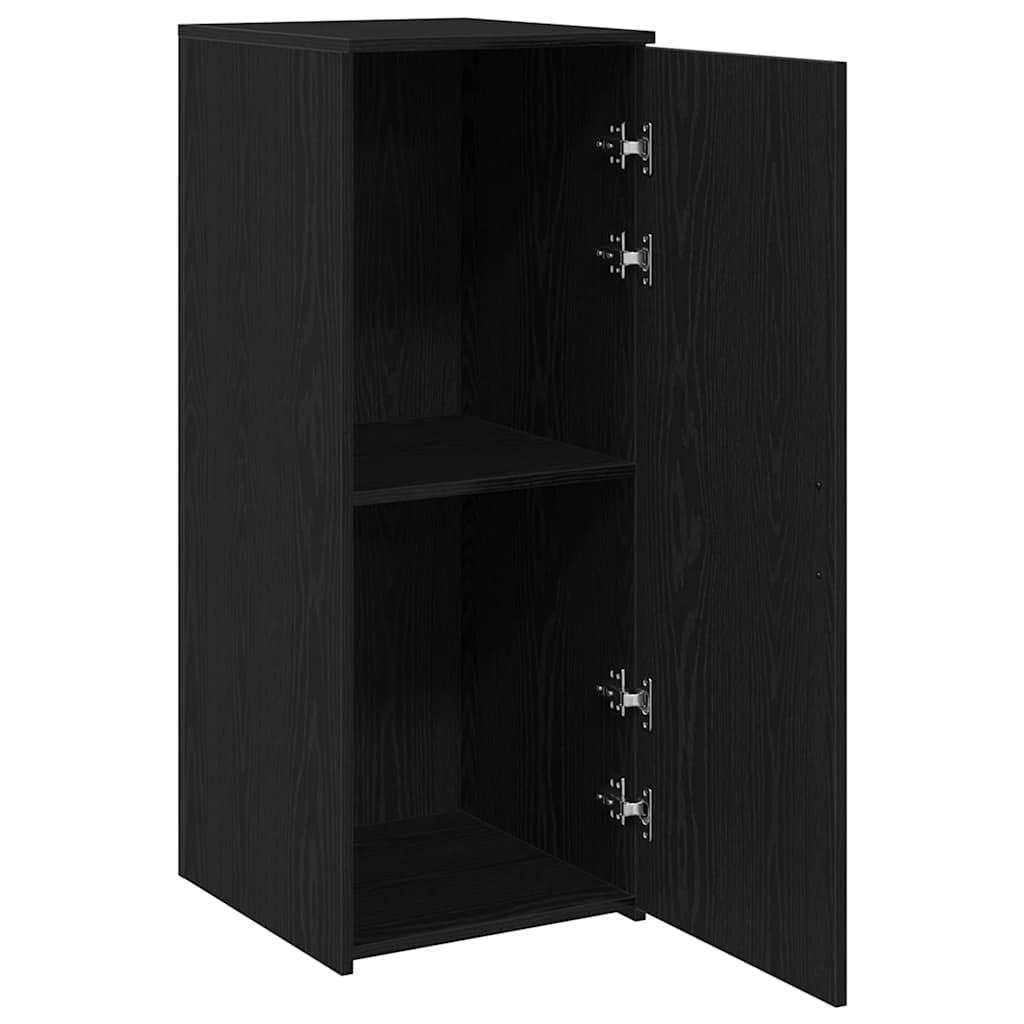 Ormarić za pohranu Crni 40x45x103,5 cm Konstruirano drvo