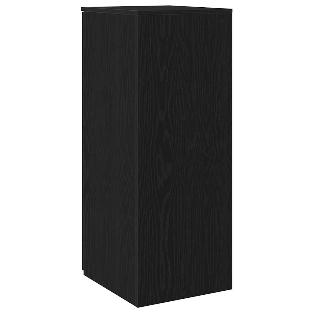 Ormarić za pohranu Crni 40x45x103,5 cm Konstruirano drvo