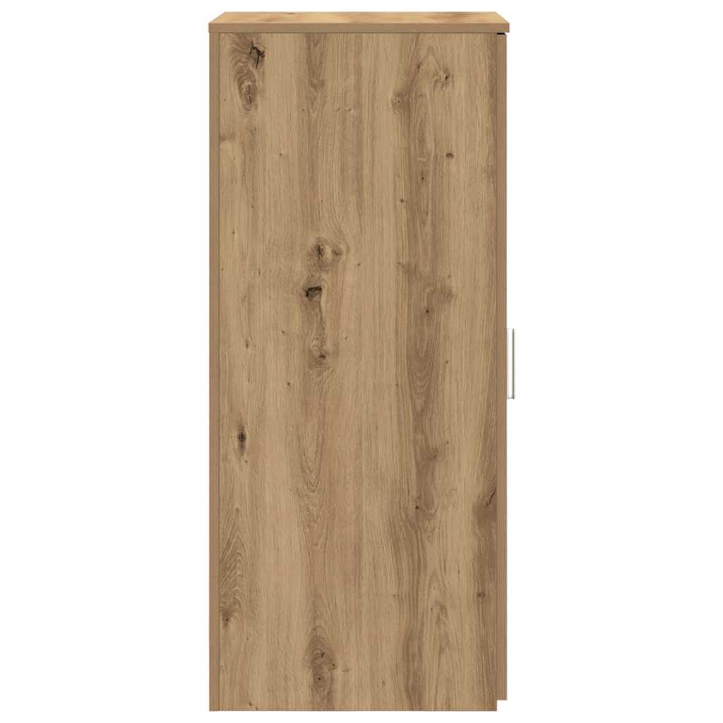 Ormarić za pohranu boja hrasta 40x45x103,5 cm konstruirano drvo