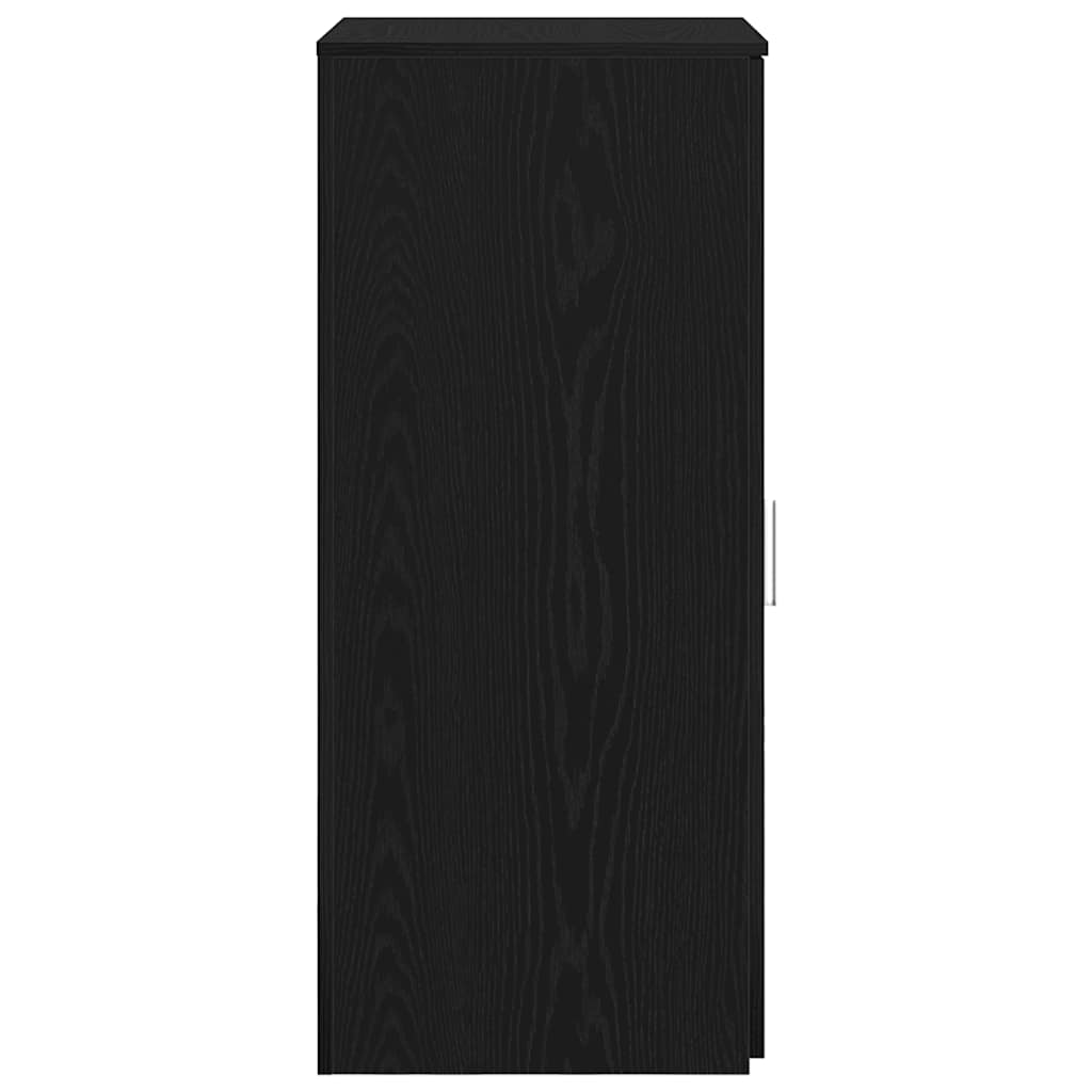 Ormarić za pohranu Crni 50x45x103,5 cm Konstruirano drvo
