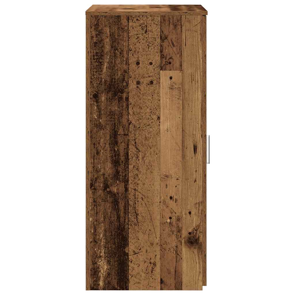 Ormarić za pohranu boja drva 50x45x103,5 cm konstruirano drvo