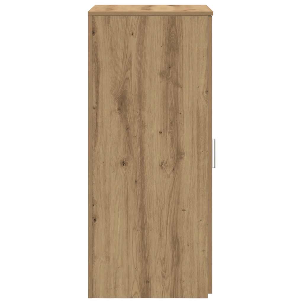 Ormarić za pohranu boja hrasta 50x45x103,5 cm konstruirano drvo
