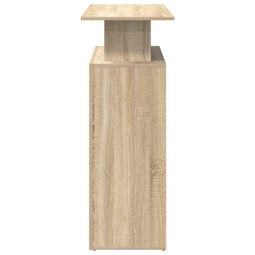 Recepcijski stol Sonoma hrast 100x40x104 cm Konstruirano drvo