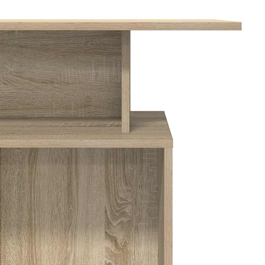 Recepcijski stol Sonoma hrast 100x40x104 cm Konstruirano drvo