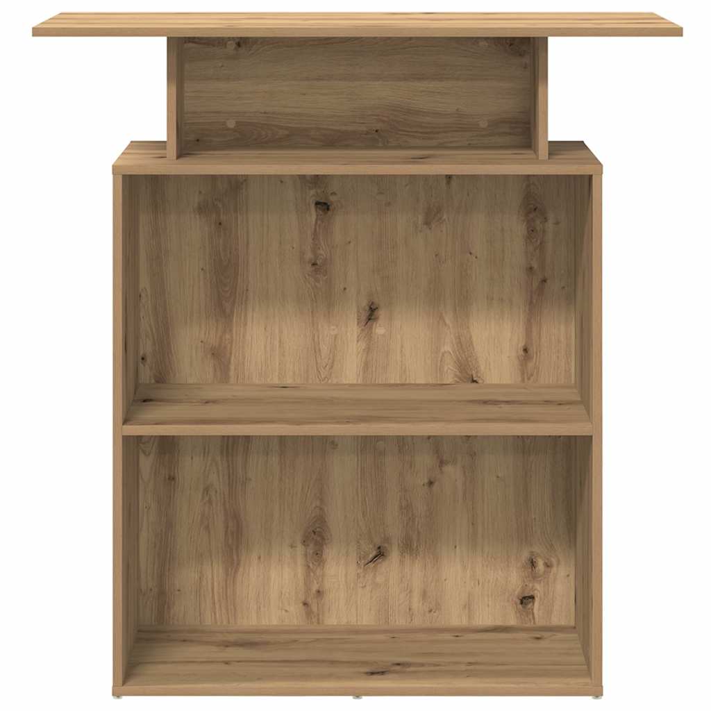 Recepcijski stol Artisan hrast 100x40x104 cm izrađeno drvo