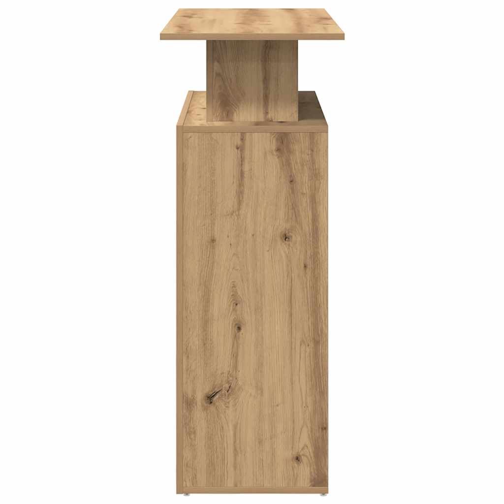 Recepcijski stol Artisan hrast 100x40x104 cm izrađeno drvo