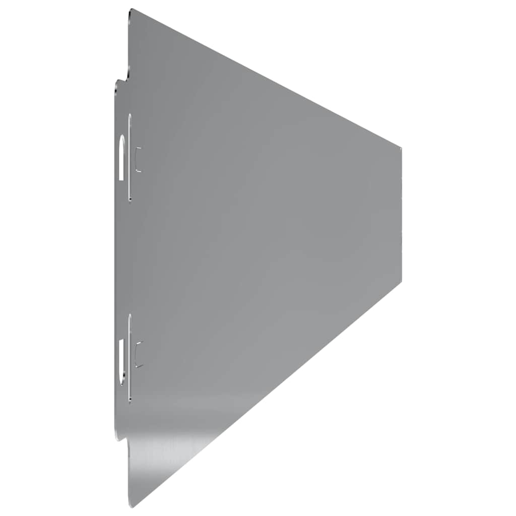 Rubovi travnjaka 50 kom 10x103 cm pocinčani čelik