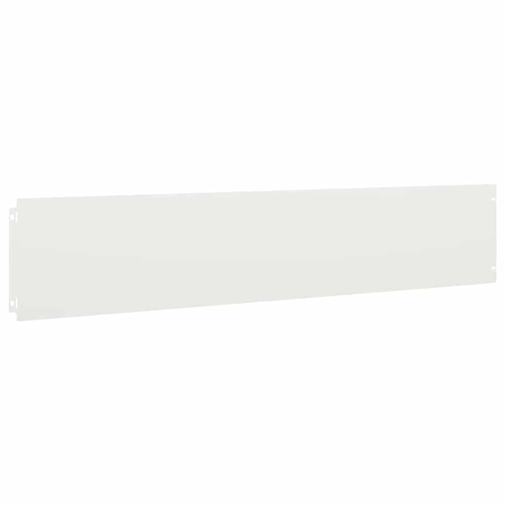 Rubovi za travnjak 10 kom Bijeli 20x103 cm Hladno valjani čelik
