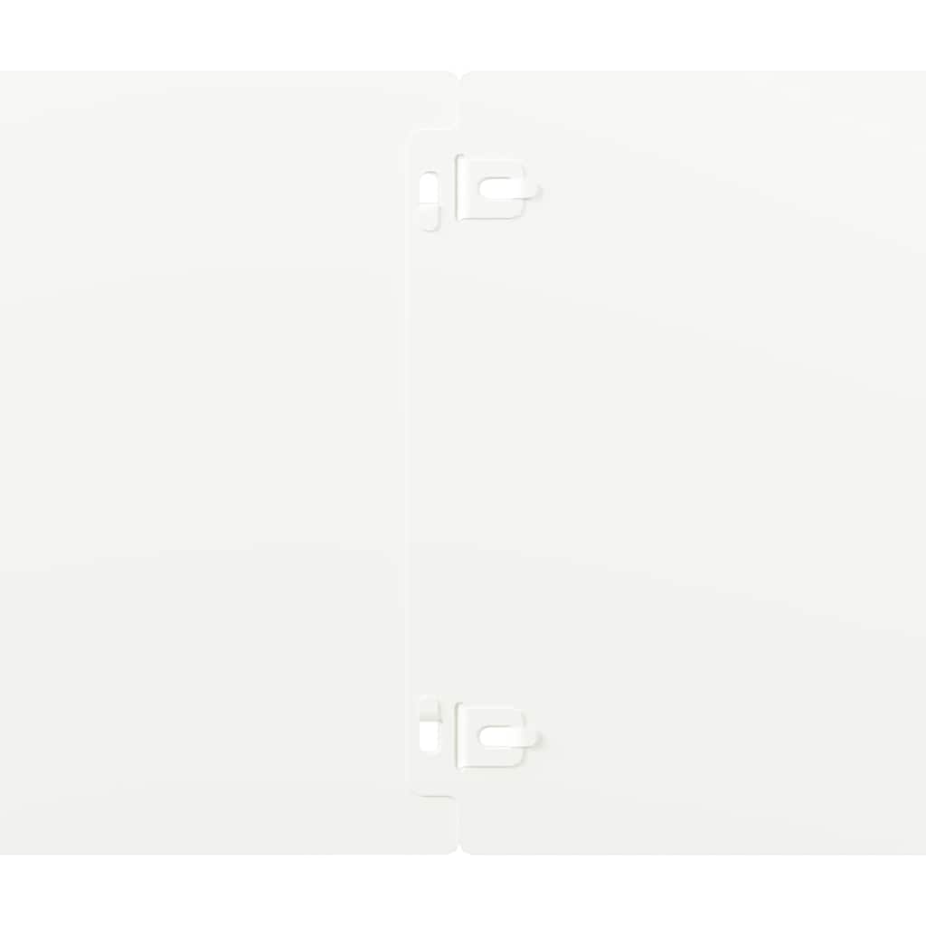 Rubovi za travnjak 30 kom Bijeli 20x103 cm Hladno valjani čelik